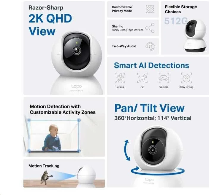 TP-LINK TPLINK IP-Kamera IPKamera Tapo C220 (TAPO C220)