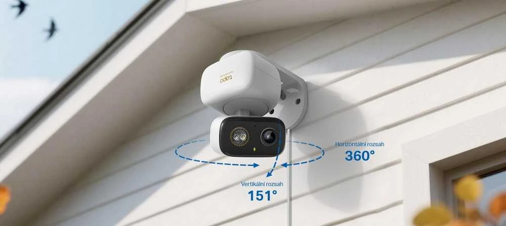 TP-Link Tapo C236 dvigubo kampo / lauko IP kamera (5MP, 3K 1620p, IR 20m, WiFi, micro SD kortelė)