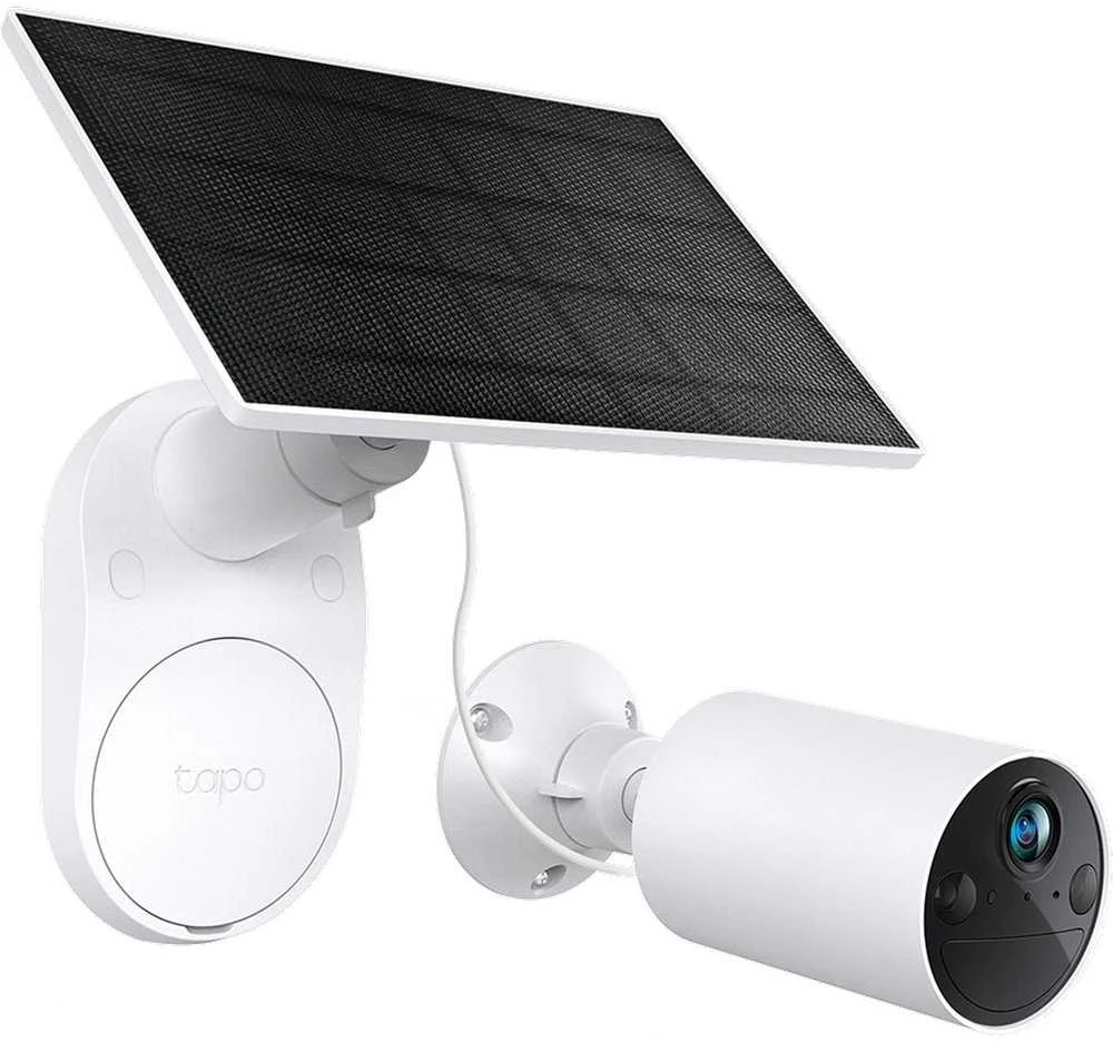 TP-LINK | Saulės energija varoma apsaugos kamerų rinkinys | Tapo C410 rinkinys | Kulka | 3 MP | 3.17mm/F1.65 | IP65 | H.264 | „MicroSD“ kortelė, iki 512 GB