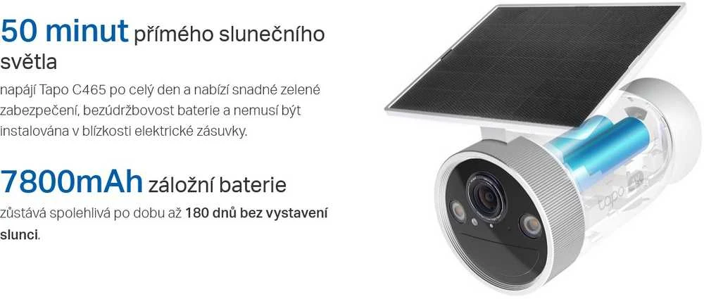 TP-Link Tapo patobulinta dirbtinio intelekto saulės apsaugos kamera „Ultra“