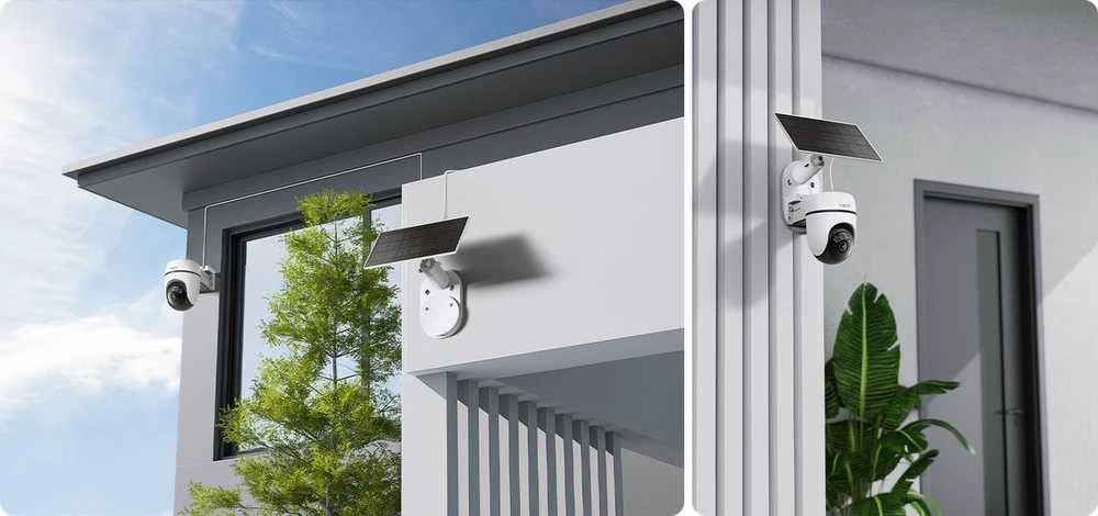 TP-Link Tapo C610 KIT saulės energija varomas panoraminio/pakreipimo apsaugos kamerų rinkinys | TP-LINK