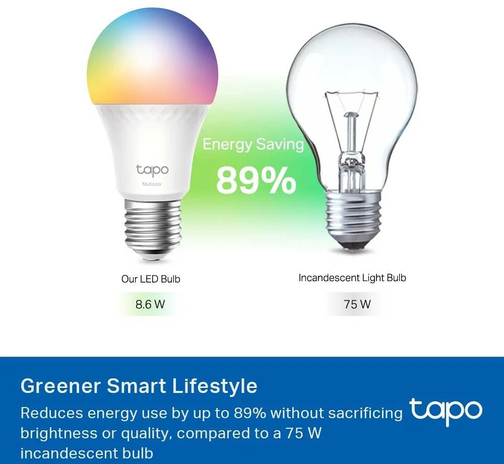 TP-Link Tapo L535E išmanioji „Wi-Fi“ LED lemputė