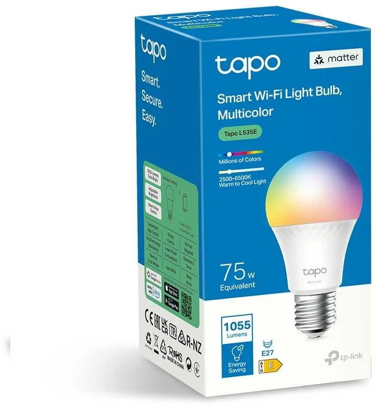 TP-Link Tapo L535E išmanioji „Wi-Fi“ LED lemputė