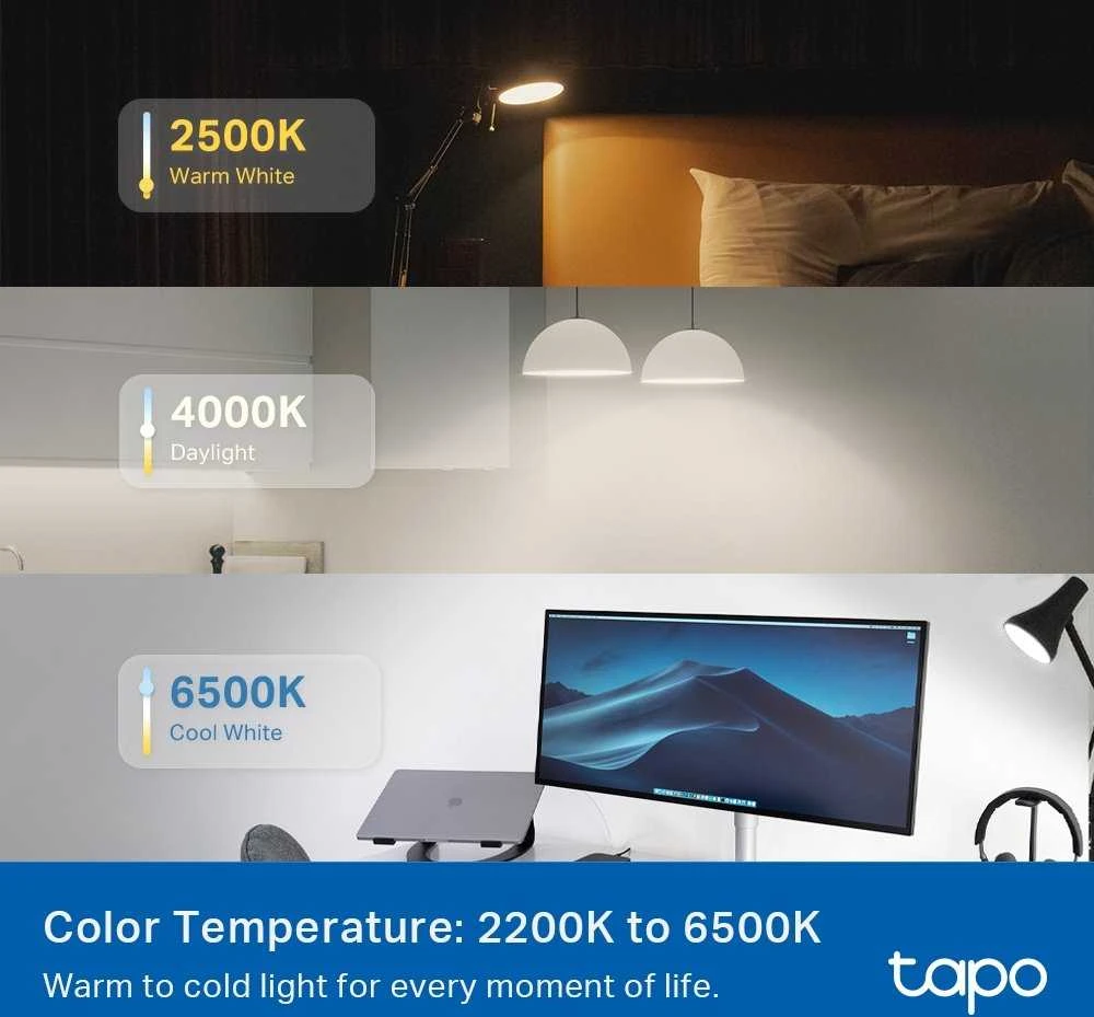 TP-Link Tapo L535E išmanioji „Wi-Fi“ LED lemputė