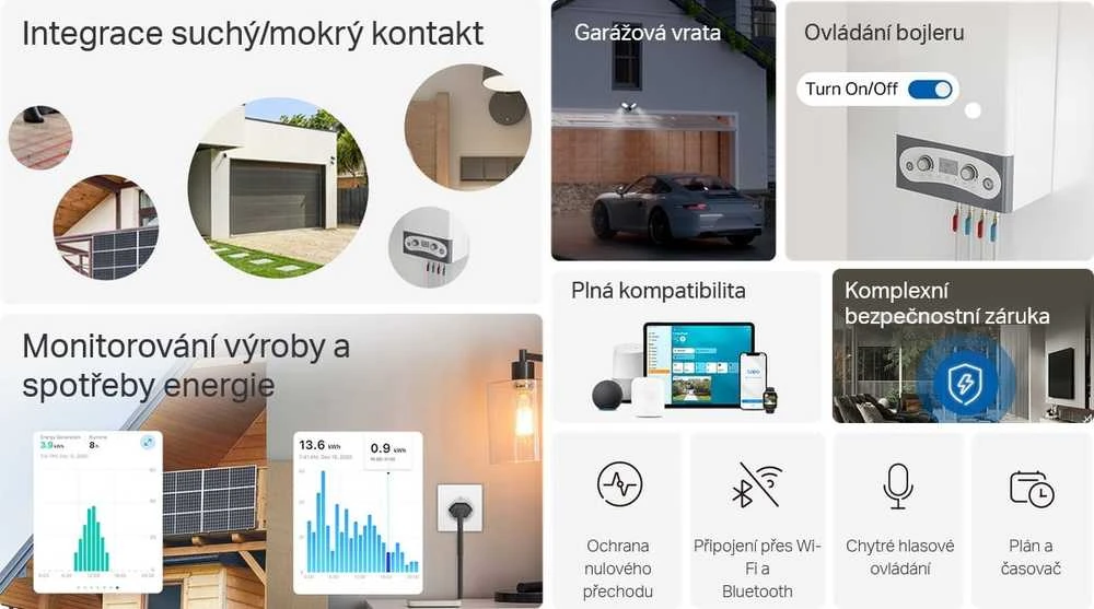TP-Link Tapo S110E modulis išmanusis komutatorius (WiFi, BT, Matter)