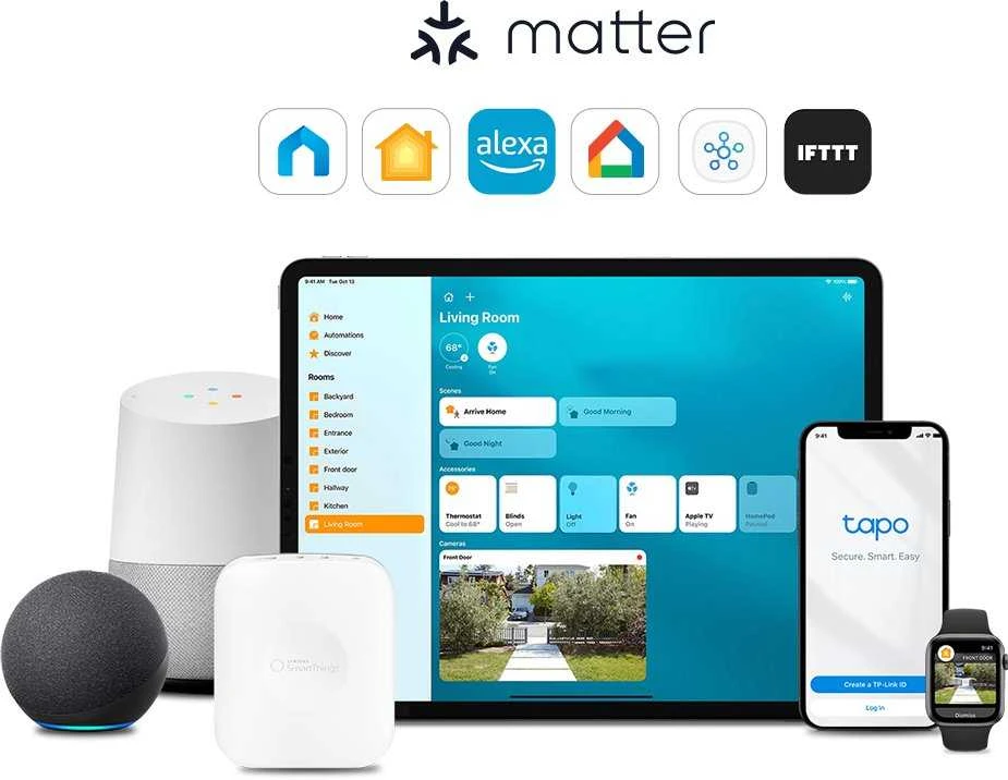 TP-LINK išmaniojo jungiklio modulis | Tapo S112 | Baltas