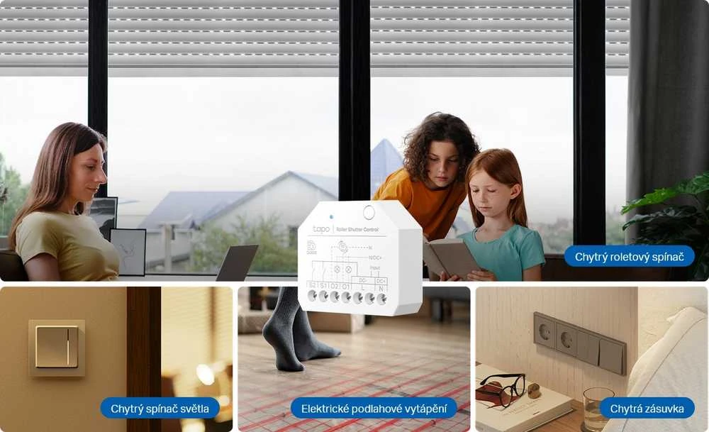 TP-LINK išmaniojo jungiklio modulis | Tapo S112 | Baltas