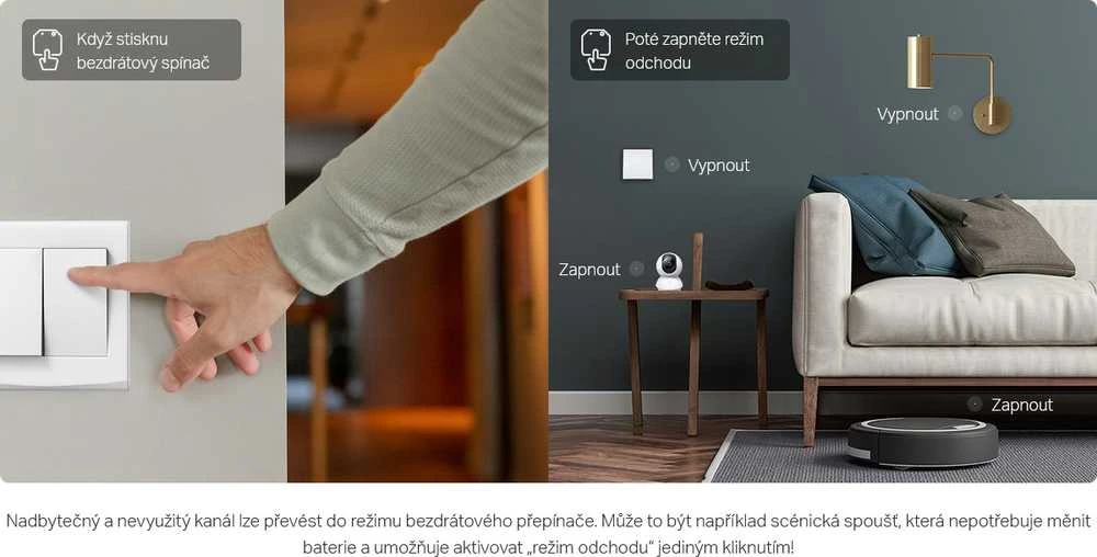 TP-LINK išmaniojo jungiklio modulis | Tapo S112 | Baltas