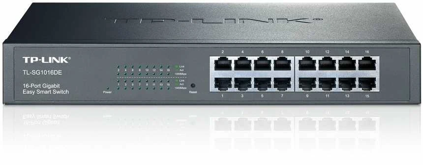 Šakotuvas TP-Link TL-SG1016DE 16-PORT GIGABIT - EASY SMART SWITCH