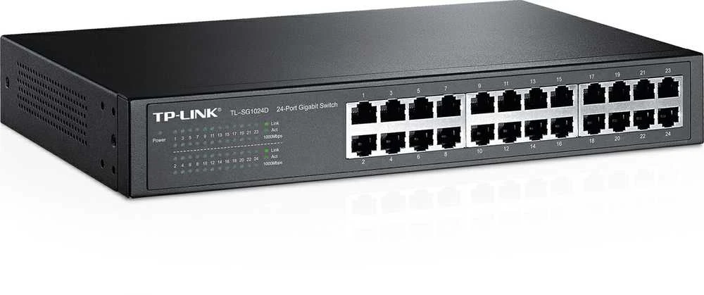 Šakotuvas SWITCH TL-SG1024D 24 PRIEVADŲ TP-LINK