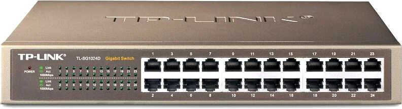 Šakotuvas SWITCH TL-SG1024D 24 PRIEVADŲ TP-LINK