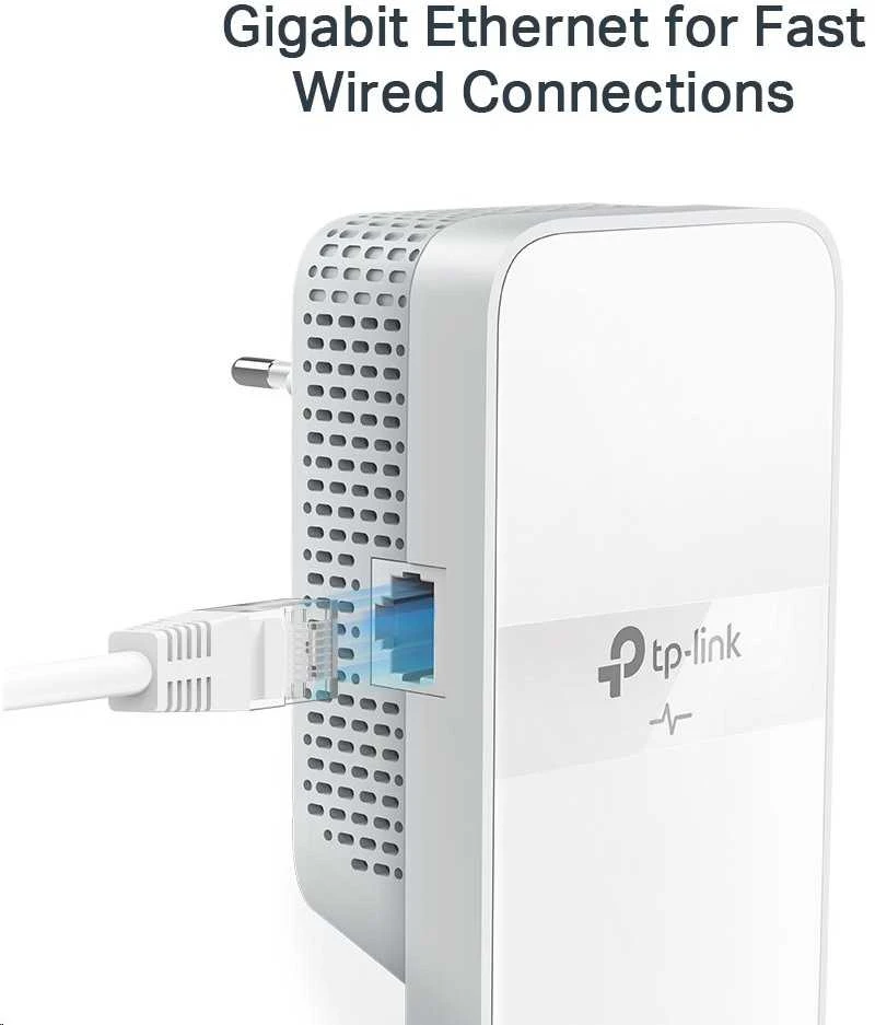 TP-LINK | AV1000 Gigabit Passthrough Powerline AC Wi-Fi rinkinys | TL-WPA7617 RINKINYS su TL-PA7017P | 10/100/1000 Mbit/s | Ethernet LAN (RJ-45) jungtys 2 | 802.11ac | 2,4 GHz/5,0 GHz | Wi-Fi duomenų perdavimo sparta (maks.) 300+867 Mbit/s | Papildomas lizdas