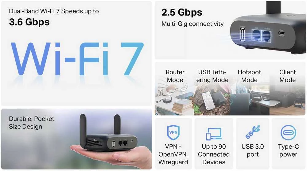 Maršrutizatorius TP-Link TL-WR3602BE