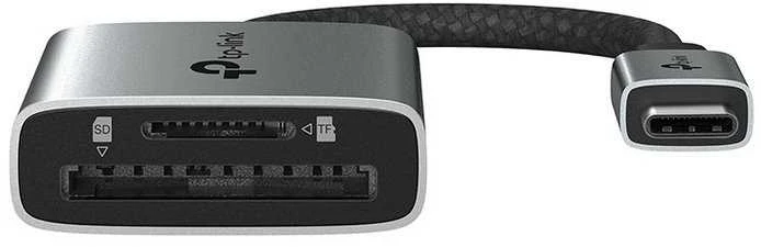 TP-Link UA440C adapteris iš C tipo į SD ir Micro SD kortelių skaitytuvą, Juodas EU