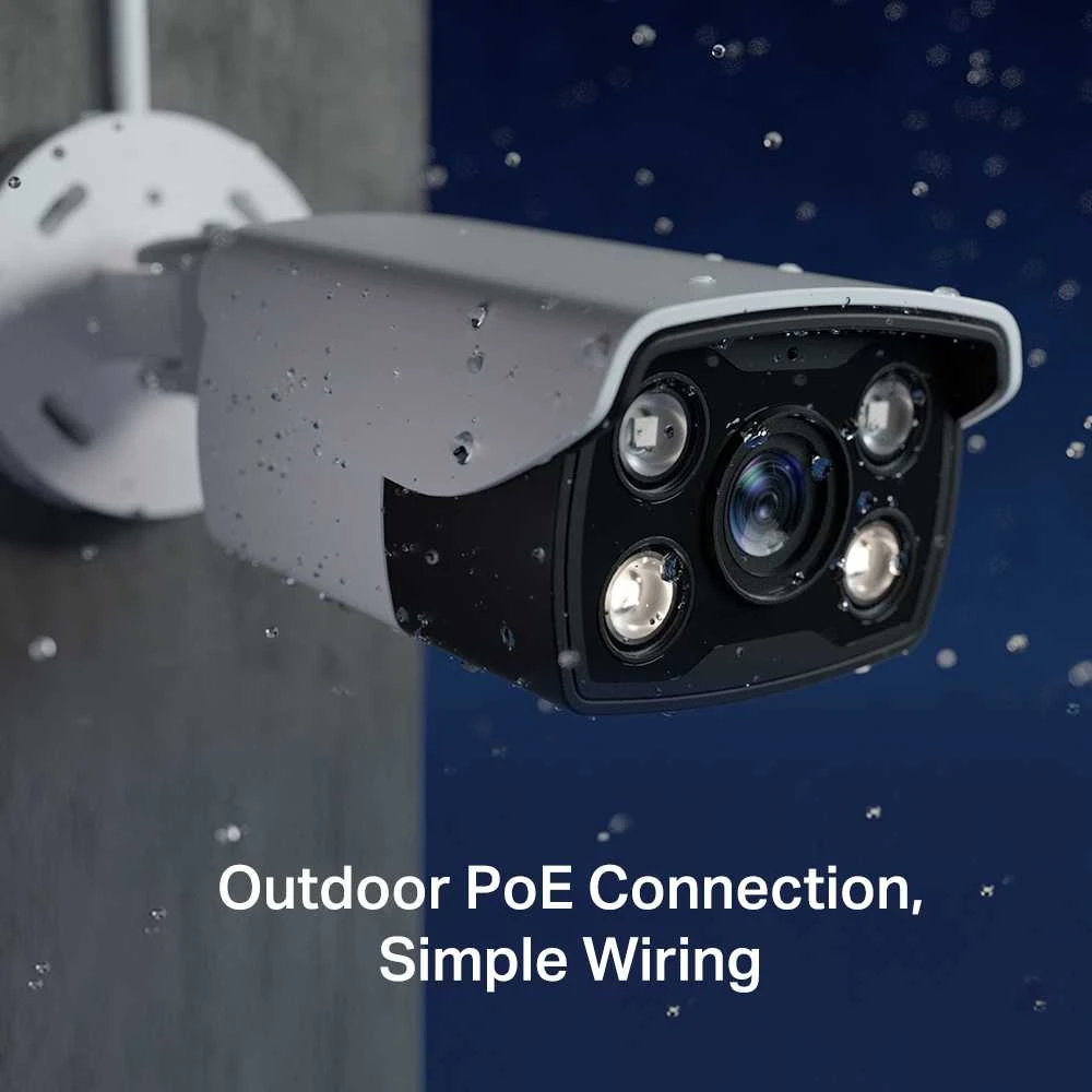 TP-LINK | Spalvota kulkinė tinklo kamera | VIGI C330 | Kulka | 3 MP | 6 mm | IP67 | H.265+/H.265/H.264+/H.264 | N/A