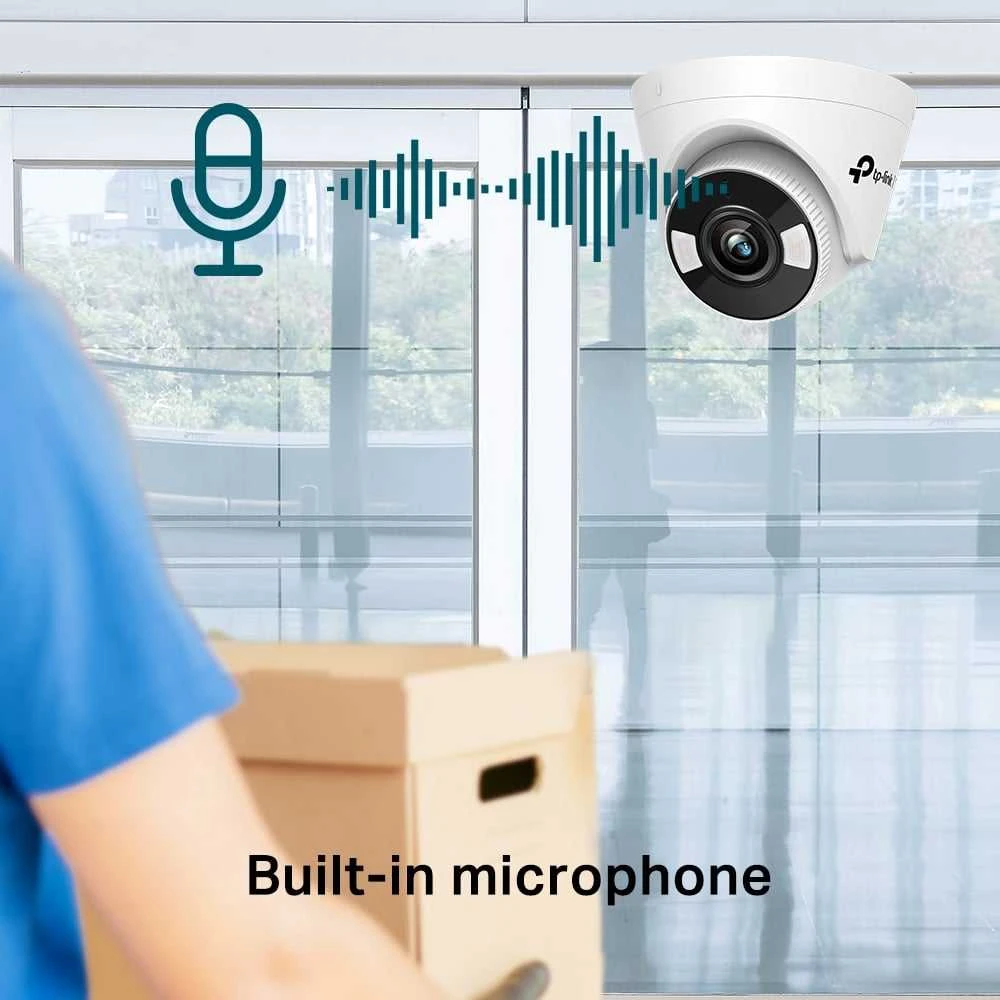 TP-LINK | Spalvota bokštelio formos tinklo kamera | VIGI C430 | Bokštelis | 3 MP | 4 mm | H.265+/H.265/H.264+/H.264 | N/A