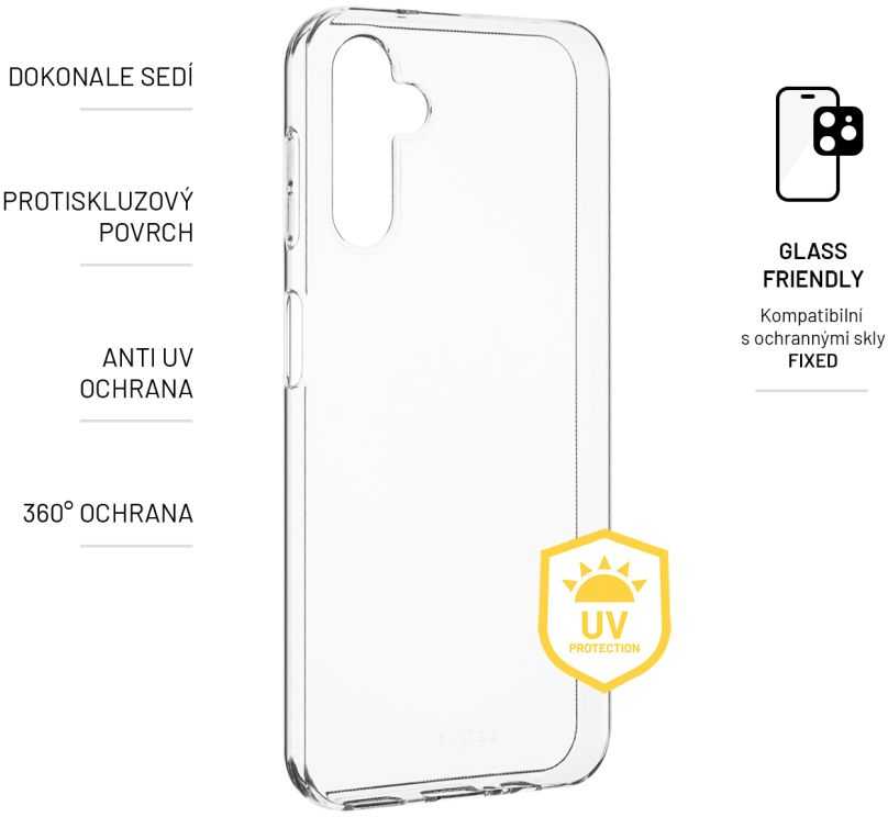FIXED Slim AntiUV TPU gelio dėklas, skirtas Samsung Galaxy A1