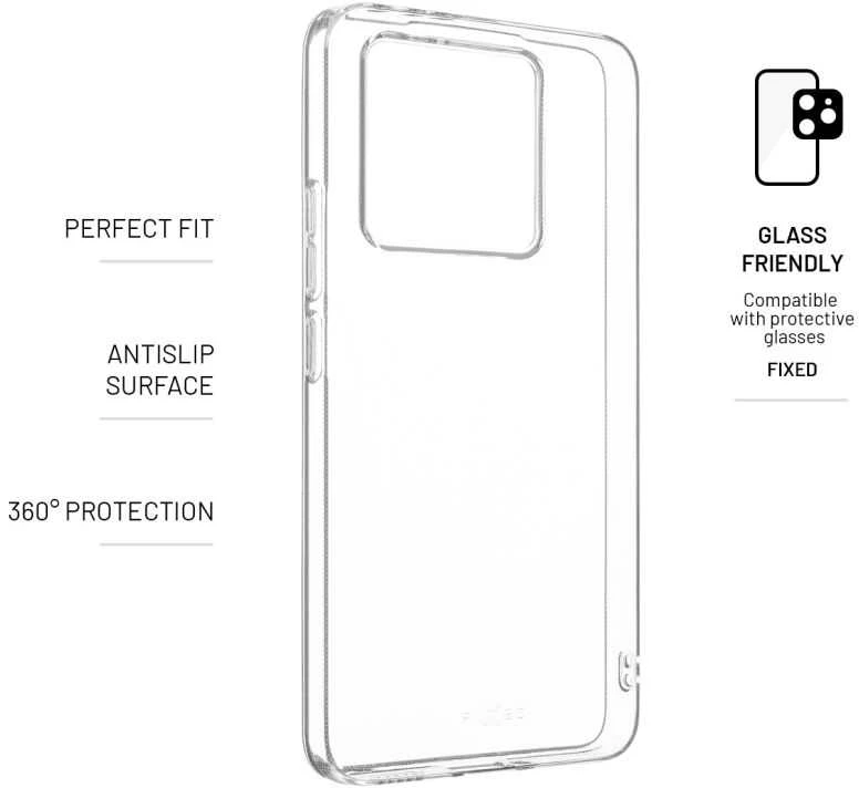 Dėklas Fixed Fiksuota istorija | Galinis viršelis | Xiaomi | 14T | TPU | Skaidrus