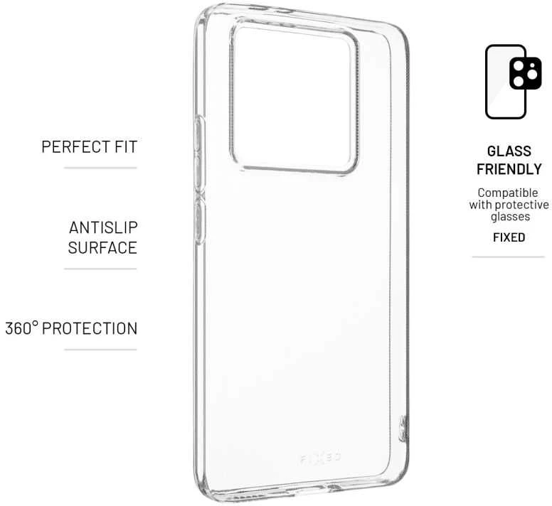 Dėklas Fixed Fiksuota istorija | Galinis viršelis | Xiaomi | 14T Pro | TPU | Skaidrus
