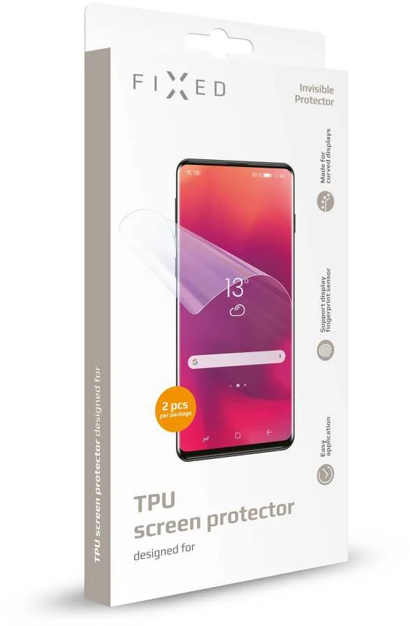 FIXED Invisible Protector TPU folija ir ekranas, skirtas Samsung Galaxy S22 Ultra 5G