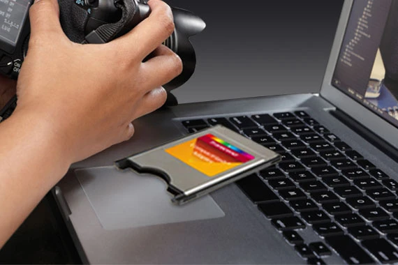 TRANSCEND FlashCard Converter CF į PCMCIA