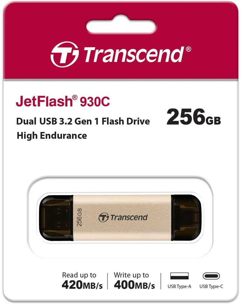 TRANSCEND JetFlash 930C USB 256GB USB 3.2 Type-C