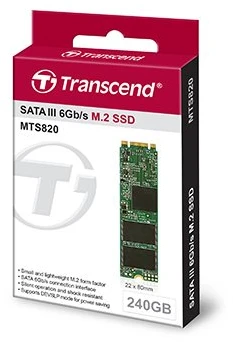 TRANSCEND MTS820S SSD 240GB M.2 2280 SSD SATA3 TLC