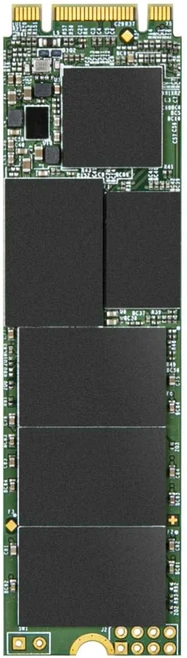 „TRANSCEND“ 256 GB vienpusis M.2 2280 SSD SATA B+M raktas TLC