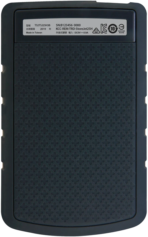 TRANSCEND 2TB StoreJet 6.4cm 2.5" H3B Išorinis kietasis diskas HDD USB 3.0 blau