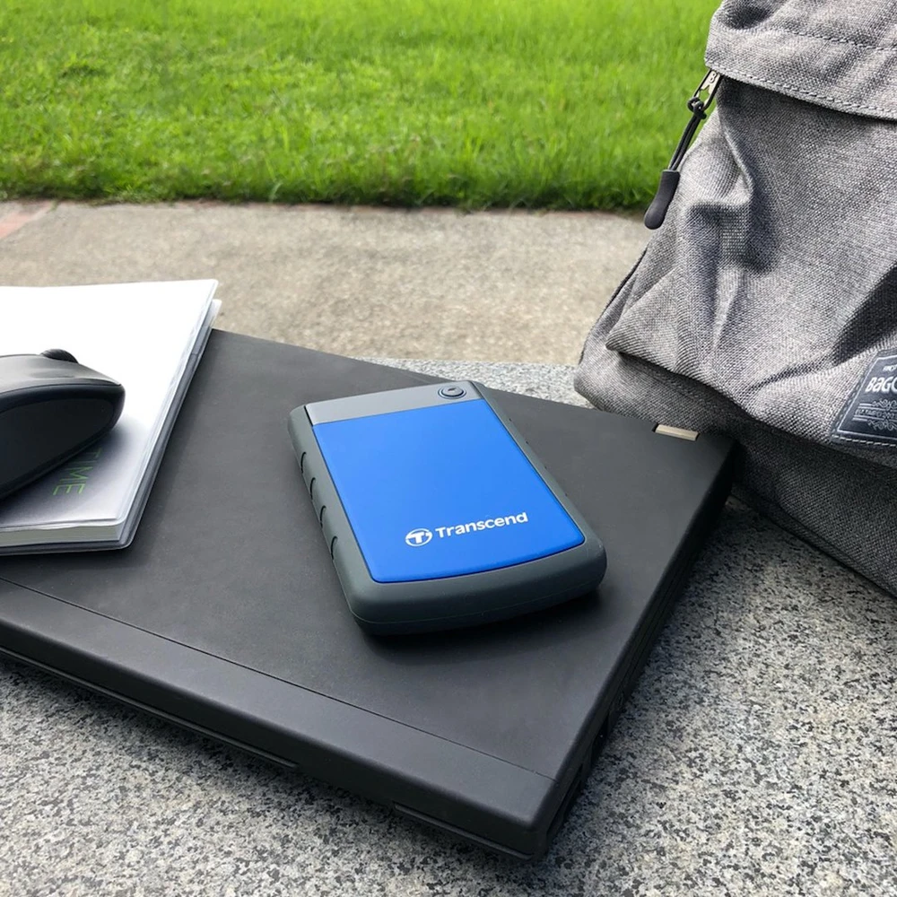 TRANSCEND 2TB StoreJet 6.4cm 2.5" H3B Išorinis kietasis diskas HDD USB 3.0 blau