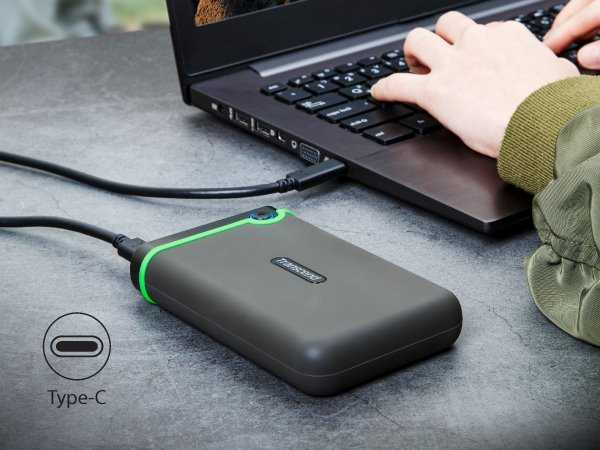 TRANSCEND 4TB 2.5" Išorinis kietasis diskas HDD StoreJet M3 Type C