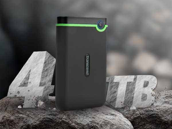 TRANSCEND 4TB 2.5" Išorinis kietasis diskas HDD StoreJet M3 Type C