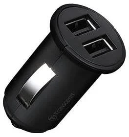 Įkroviklis Transcend Transcend TS-DPL3 – Auto-įkroviklis – 2,4 A – 2 lizdai (2 x USB) – skirtas DrivePro 620