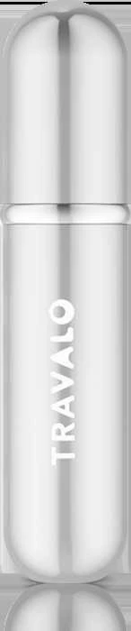 Travalo Classic HD Sidabrinis pildomas kvepalų buteliukas (atomaizeris), 5 ml