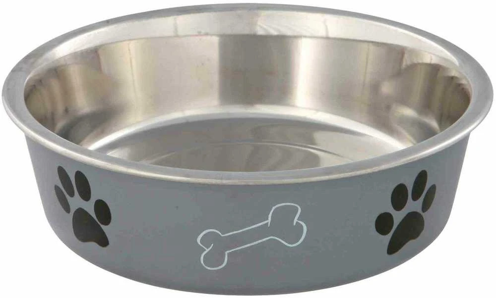 Trixie METALINIS DUBENIS SU PLASTIKINIU DANGA 1,4l 21cm