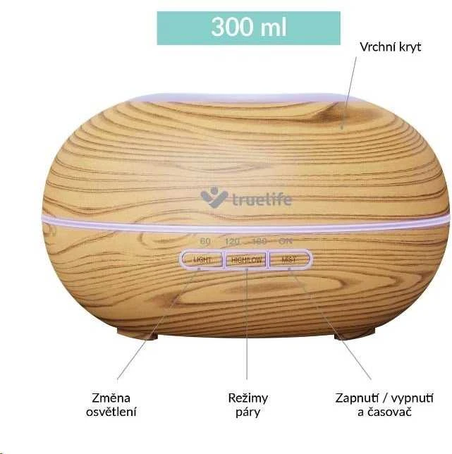 Drėkintuvas TrueLife AIR aromatų difuzorius D5 Light