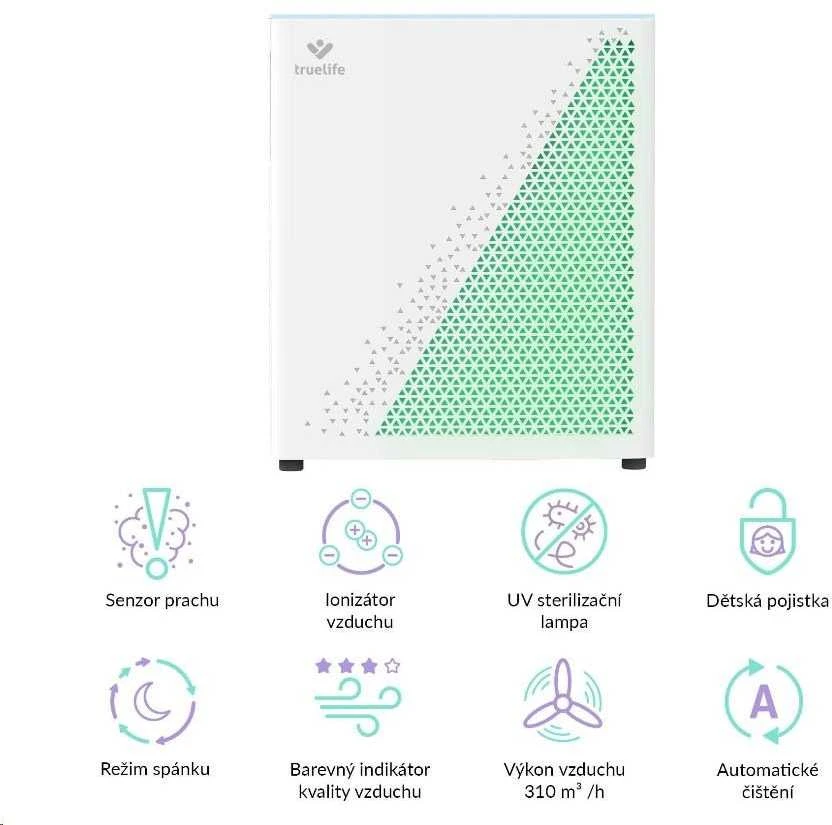 TrueLife AIR Purifier P7 WiFi oro valytuvas
