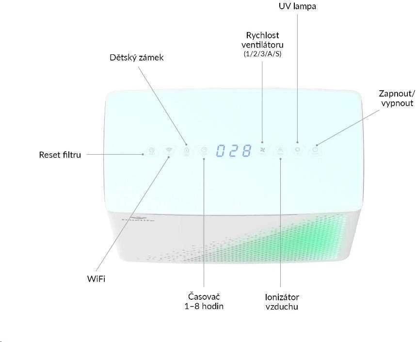 TrueLife AIR Purifier P7 WiFi oro valytuvas
