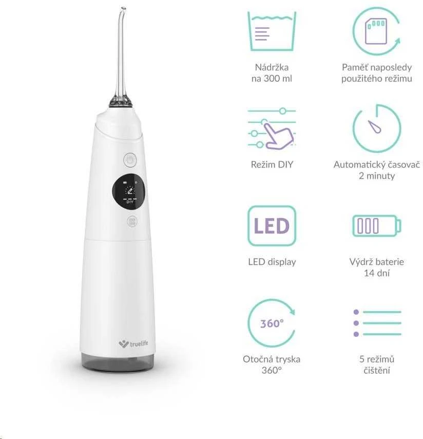 Burnos irigatorius Truelife AquaFloss Compact C300