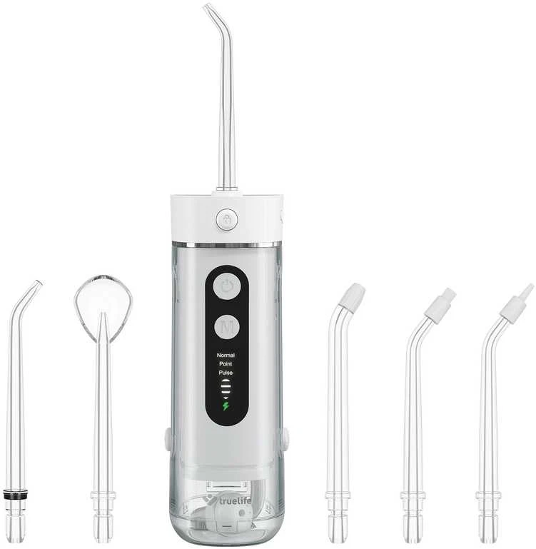 „TrueLife AquaFloss Mini M50“ – burnos irigatorius – baltas