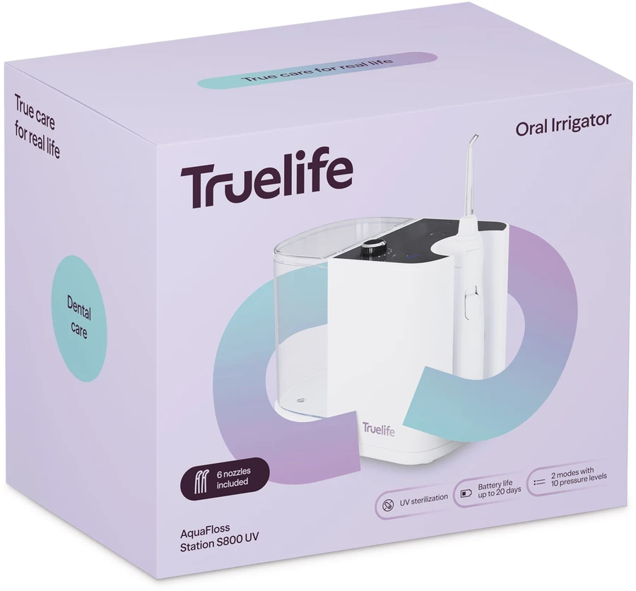 „TrueLife AquaFloss“ stotelė S800 UV