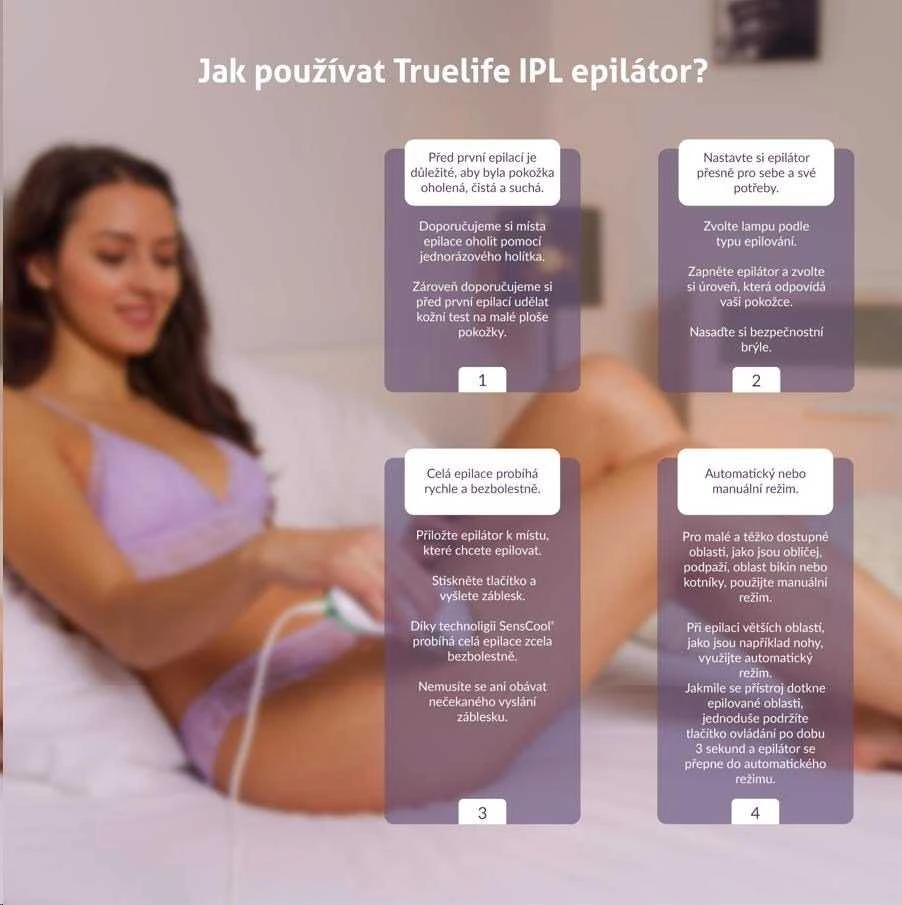 Fotoepiliatorius TrueLife BELLE IPL E5