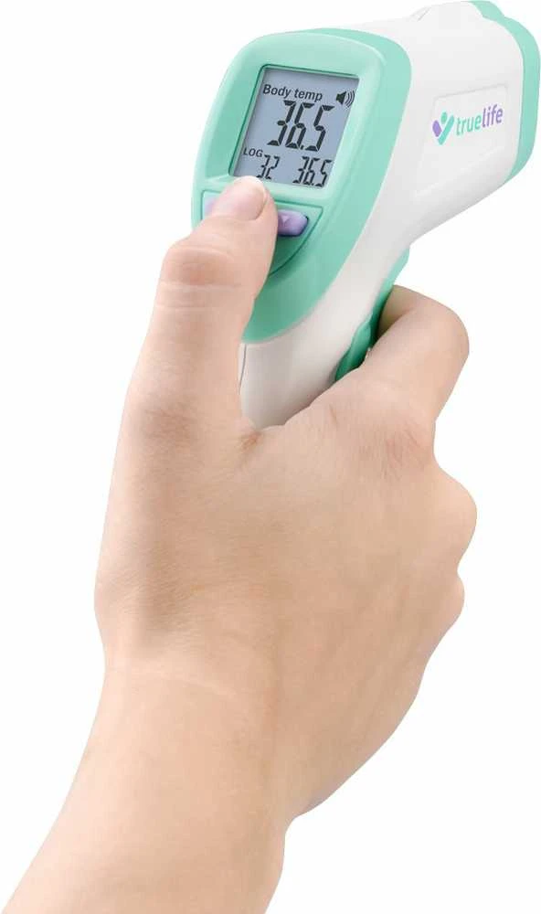 Bekontaktis termometras TrueLife Care Q7, mėlynas