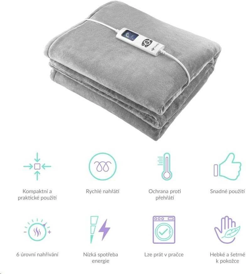 TrueLife HeatBlanket 1813 - Karšta antklodė