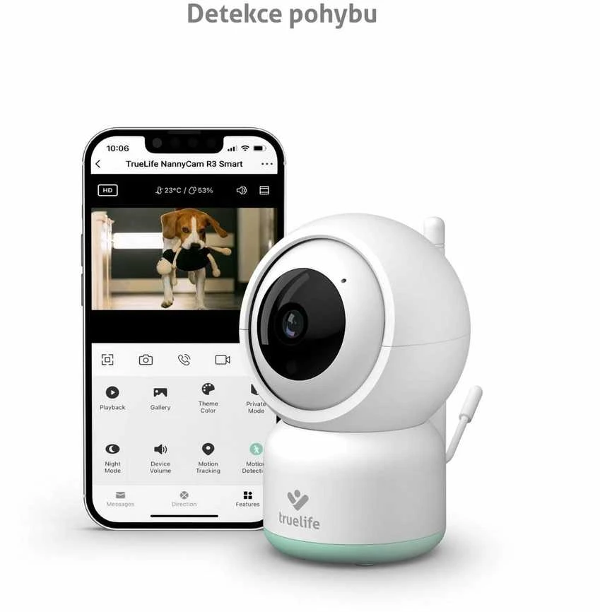 TrueLife videovaruška R3 Smart mobilioji auklė