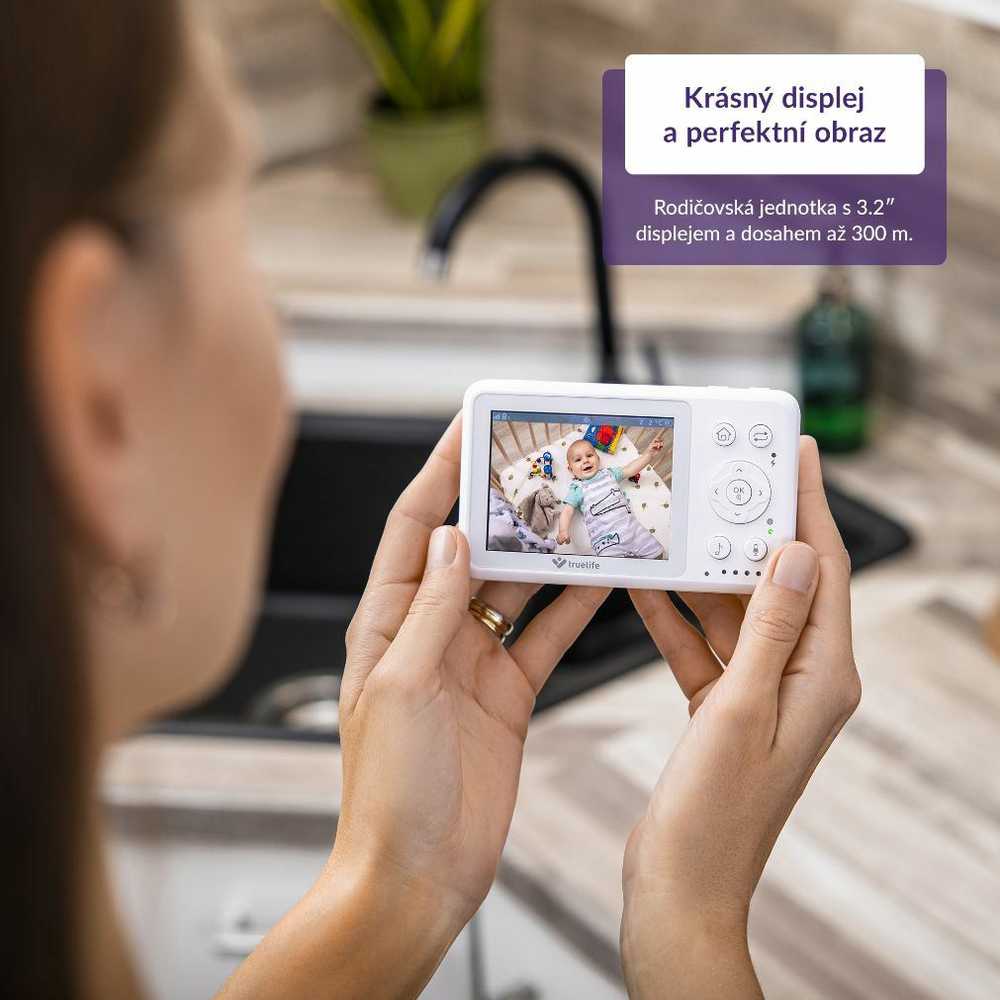 TrueLife NannyCam R4 – skaitmeninė vaizdo auklė