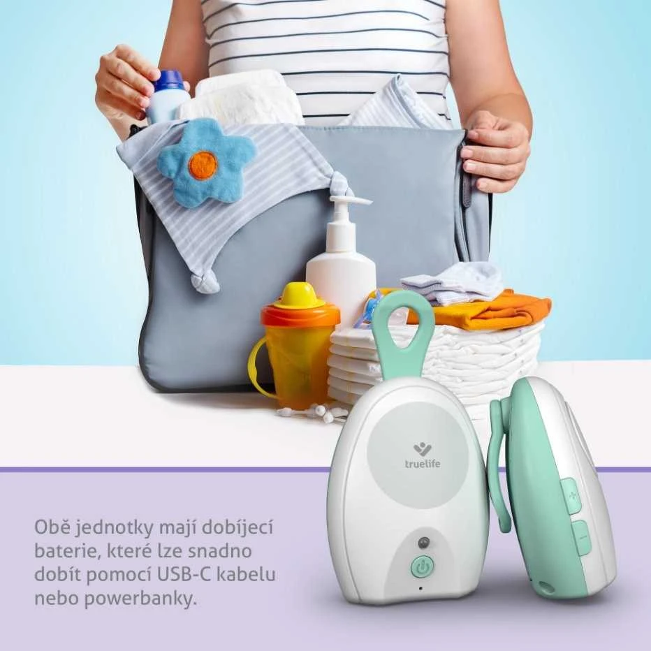 TrueLife NannyTone VM Pocket – skaitmeninė vaizdo auklė