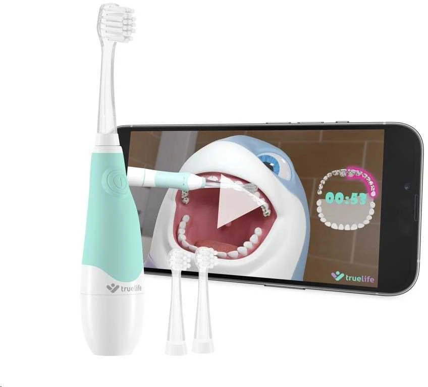 Dantų šepetėlis TrueLife SonicBrush Baby G baltas