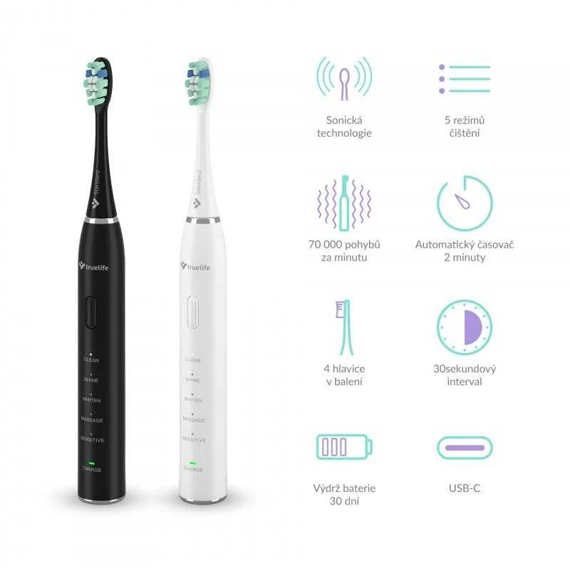 „TrueLife Clean30 Duo“ dantų šepetėlis
