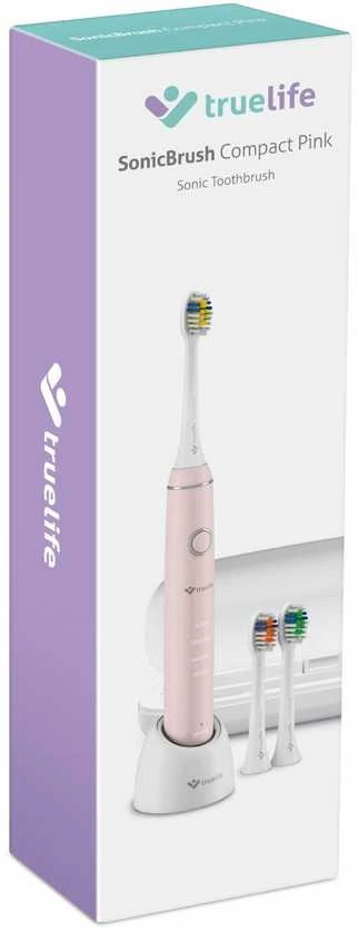 Dantų šepetėlis TrueLife SonicBrush Compact rožinė